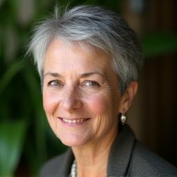 Portrett av Karin Bjerke, bærekraftskonsulent for interiør design